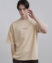 ポンチスエードタッチTシャツ