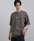 ポンチスエードタッチTシャツ