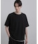 リブフェイクレイヤードTシャツ