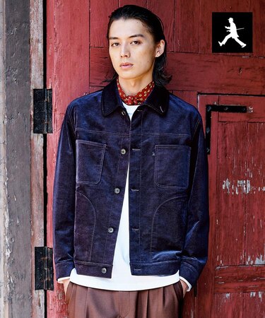 【BOWLER HAT LABEL】ストレッチコーデュロイGジャン