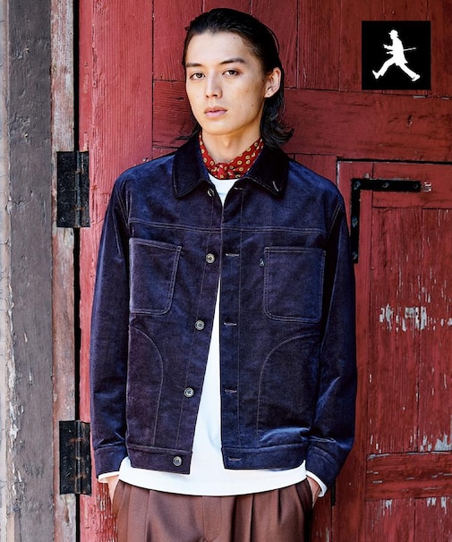 【BOWLER HAT LABEL】ストレッチコーデュロイGジャン