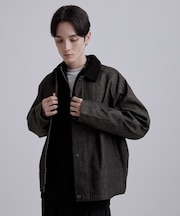 【色褪せしにくいデニム】Comfy Fadeless Denim Seriesデニムブルゾン