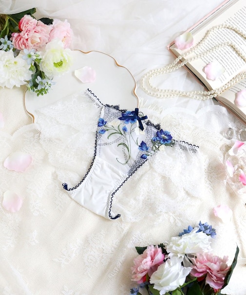 テリン レースショーツ