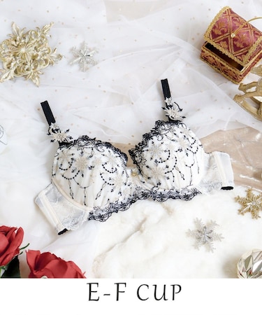 グレッタ ブラジャー（E-F）＜サイドシェイプ＞