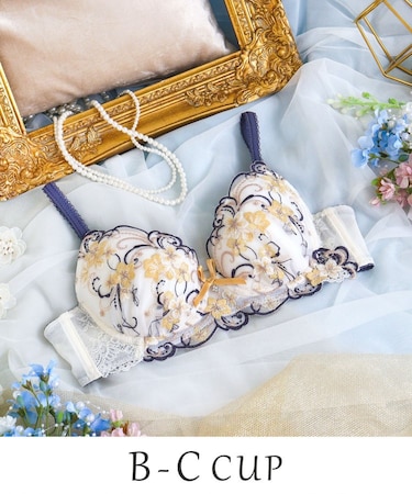 アイシャ ブラジャー (B-C) <サイドシェイプ>