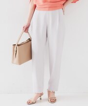 【オンオフ/ストレッチ】ツイルテーパードパンツ