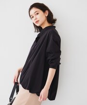 【朝比奈 彩×Oggi×UNTITLED スペシャルコラボ】バルーンヘムブラウス