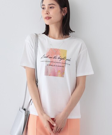 【接触冷感／UVケア／選べるデザイン】フォト＆ロゴ プリントTシャツ