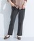 【新色登場！褒められデニム】スリムストレート デニムパンツ