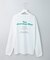 【WORLD for the World】バックロゴ ロングTシャツ