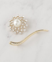 【セレモニー対応】ビジューブローチセット