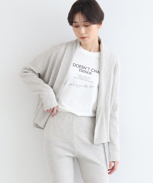 【LIFE/SETUP可能】ワッフルカーディガン