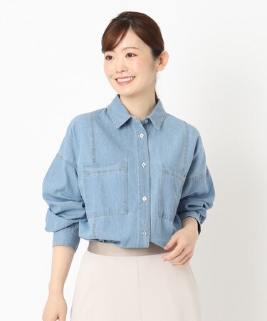 デニムビッグシャツ