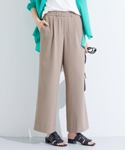 【UVケア／SETUP可能】エアリージョーゼット ワイドパンツ