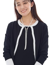 【通年活躍！／アンサンブル可能】クルーネックカーディガン