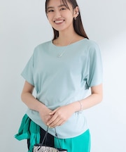 【汗ジミ防止／コットン100】シンプルTシャツ
