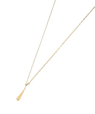 【ステンレス】Y字ドロップネックレス