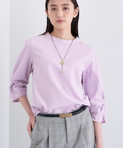 【UVケア／吸汗速乾】スリーブデザインブラウス