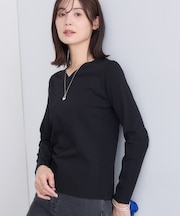 ＜秋SALE！＞【洗える】Vネックコンパクトニット