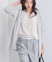＜秋SALE！＞【洗える】着流しロングカーディガン
