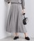 【UVケア／セットアップ可能】スエード調サテンスカート