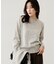 【アンサンブル可/洗える】シルクウールカシミヤ ドルマンスリーブニット