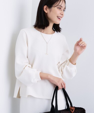 【SETUP可能/袖コンシャス】ダンボールジャージトップス