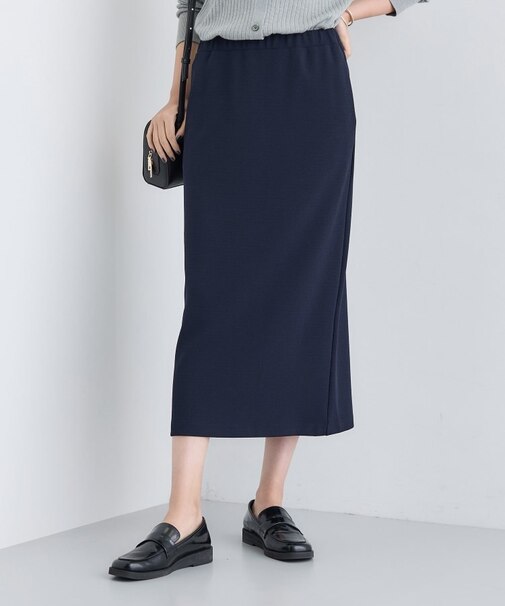 【SETUP可能／Iライン】ダンボールジャージスカート