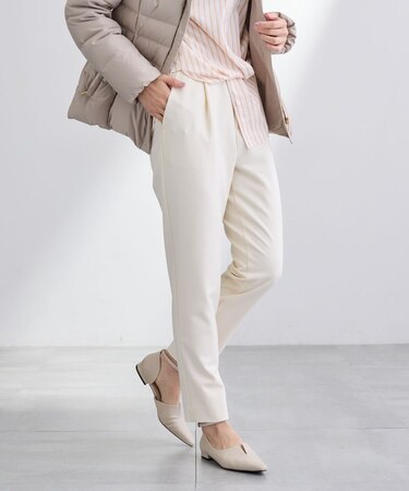 【洗える／裏起毛】ストレッチウォームパンツ