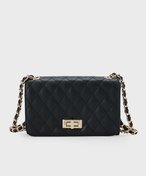 キルティングチェーンショルダー|ワールドアウトレットの キルティングチェーンショルダー|ワールドアウトレットの