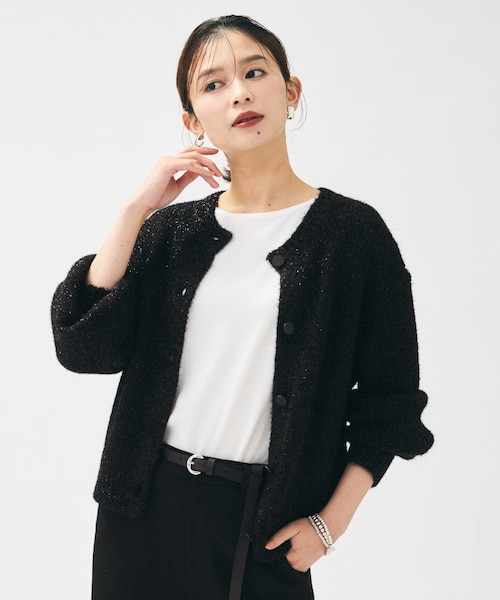 ファンシーヤーン カーディガン｜ワールドアウトレットの