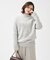 【大人な品格/ふわふわニット】フォックスカシミヤ コクーンニット