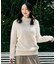 【大人な品格/ふわふわニット】フォックスカシミヤ コクーンニット