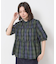 チェック2wayブラウス