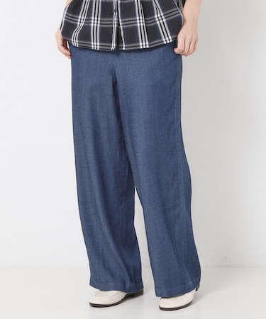 デニムライクパンツ