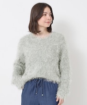 ジャギードロストニット