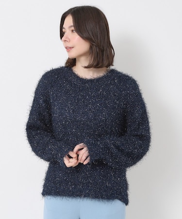 ジャギードロストニット