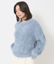 ジャギードロストニット