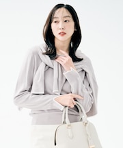 【アンサンブル可/洗える】ウォームスパンニット