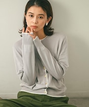 【アンサンブル可/洗える】ウォームスパン カーディガン