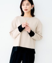 ミラノリブコンパクトニット