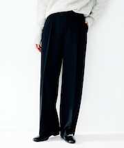 ドライタッチタックワイドパンツ