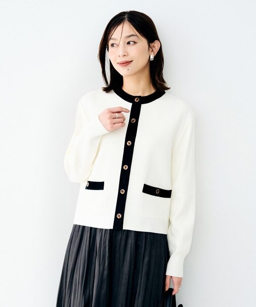 ミラノリブカーディガン