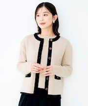 ミラノリブカーディガン