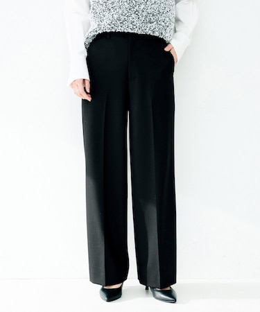 ベーシックフルレングスワイドパンツ
