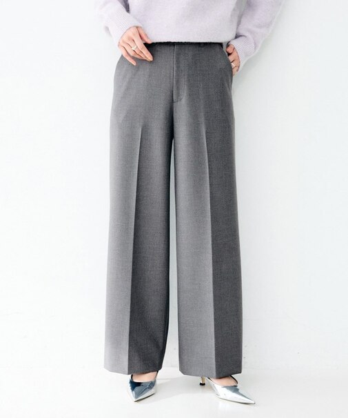 ベーシックフルレングスワイドパンツ