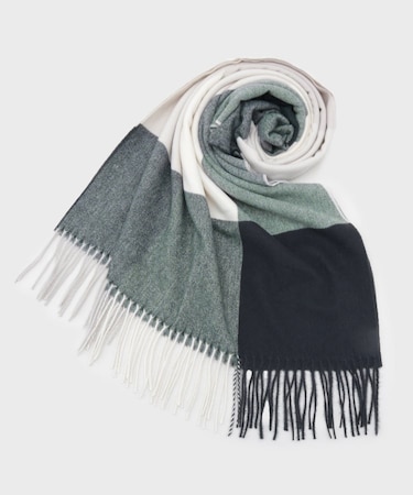 ブロックチェックストール