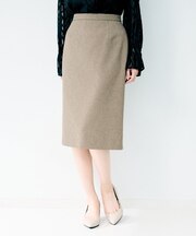 杢調タイトスカート