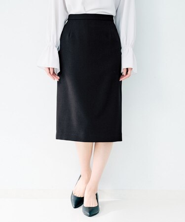 杢調タイトスカート