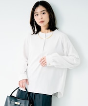 フロントディティールブラウス